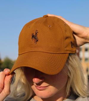 New Era® Adjustable Micro Bucking Horse Logo Cap